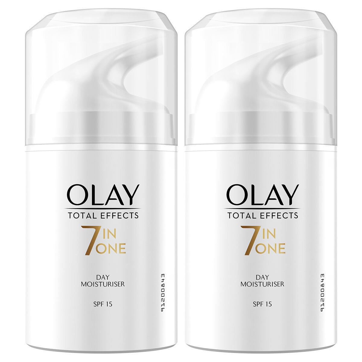 Olay Total Effects Age Defying Moisturiser, 2 x 50ml