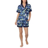 DKNY Ladies Notch Collar 3 Piece PJ Set