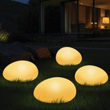 LED Solar Glowing Stones (4 pack) LED Solar Glowing Stones (4 pack)