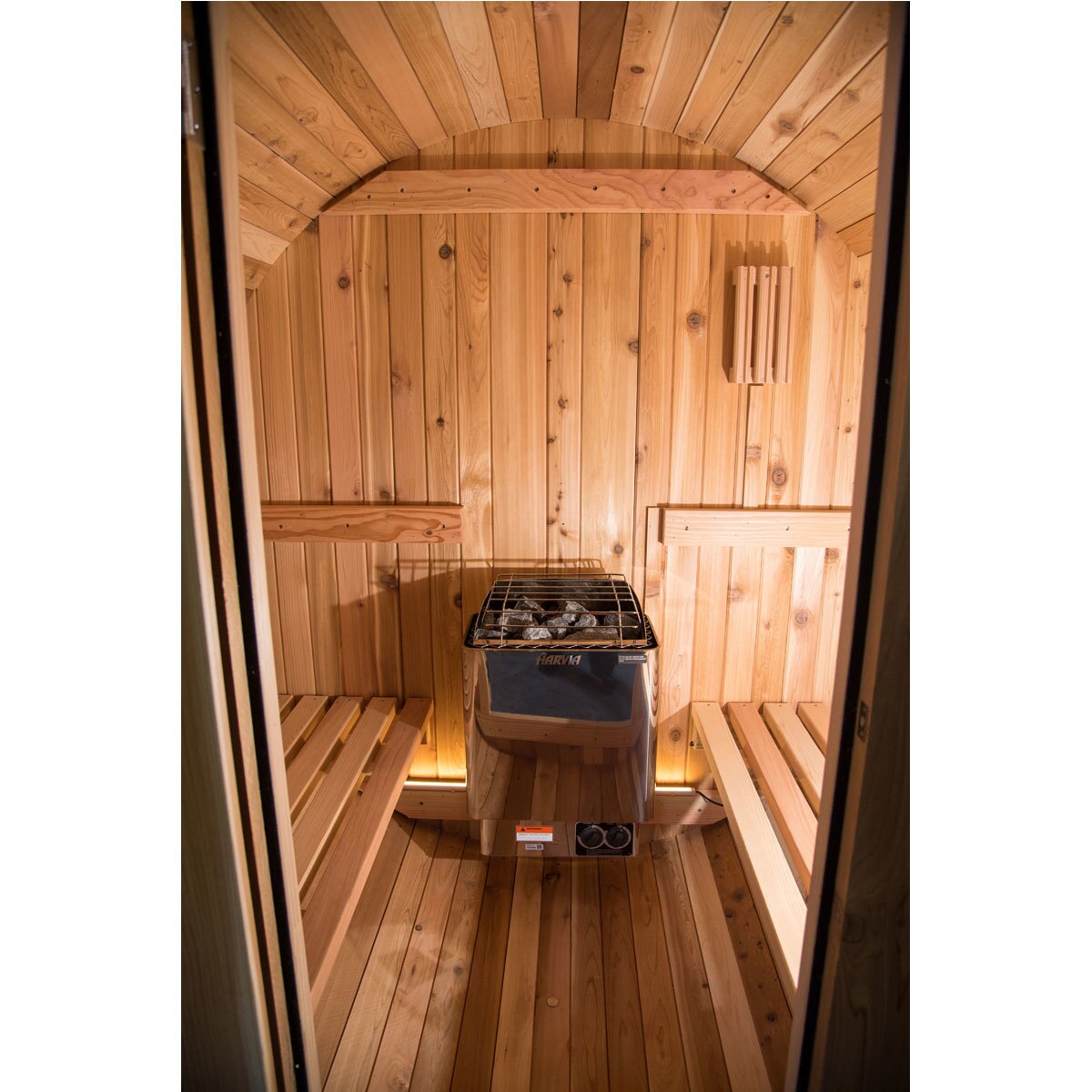 Almost Heaven Holton 2 Person Barrel Steam Sauna Delivery Only
