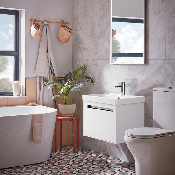 Tavistock Kew with Basin in White at costco.co.uk Tavistock Kew with Basin in White at costco.co.uk