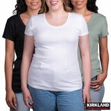 Kirkland Signature Ladies Scoop Neck Tee
