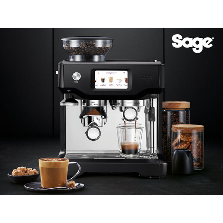 Sage Barista Touch Coffee Machine in Black Truffle
