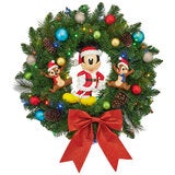 22 inch Disney Holiday Wreath With LED Lights 22 inch Disney Holiday Wreath With LED Lights