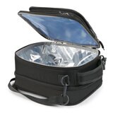 Titan Expandable Lunchbox with Ice Walls in Black