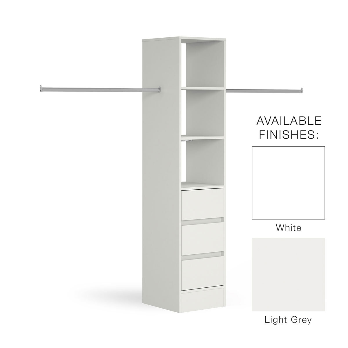 Spacepro Sliding 3 Door Wardrobe with Installation (Up to 3m Opening Space)