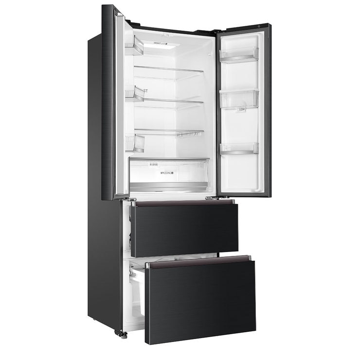 Haier HB16WSNAA, Multidoor Fridge Freezer A+ Rating in Black Costco UK