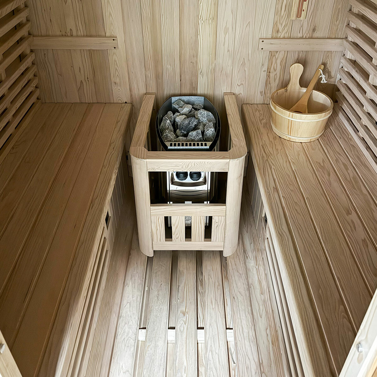 Insignia Luxury 2-3 Person Hybrid Barrel Sauna