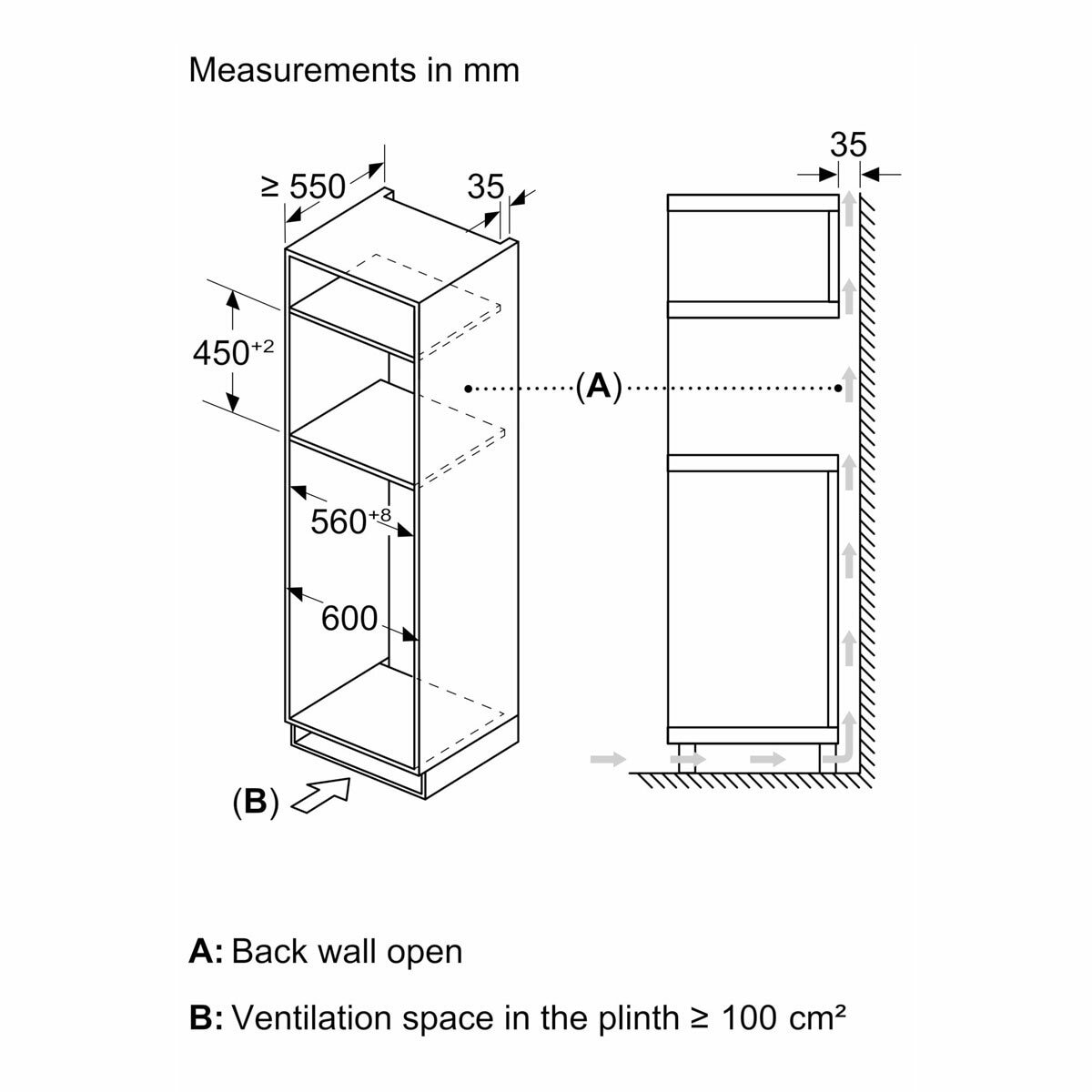 Bosch Series 4 CMA583MB0B, Built In Microwave Oven, in Black Bosch Series 4 CMA583MB0B, Built In Microwave Oven, in Black