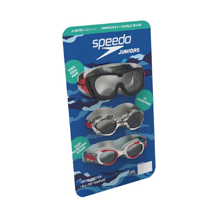 Speedo Junior Goggles 3 pack Costco UK