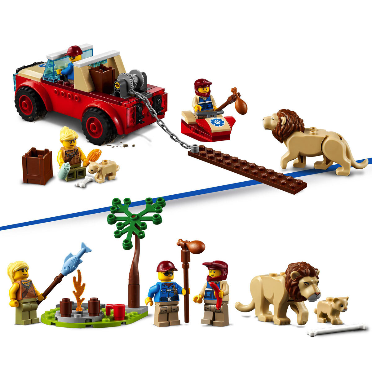 Buy LEGO City Wildlife Rescue Operation Close up Image at costco.co.uk