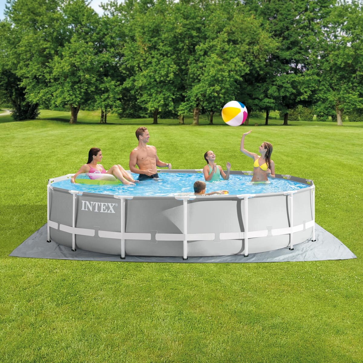 Intex Round15ft Pool