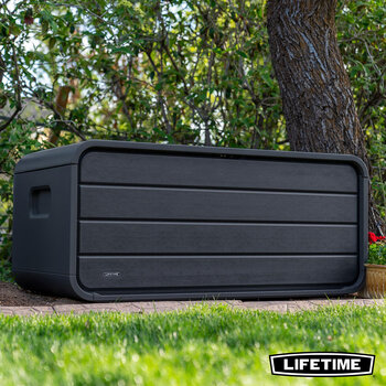 Lifetime 514 Litre Modern Outdoor Storage Deck Box - Model 60367U