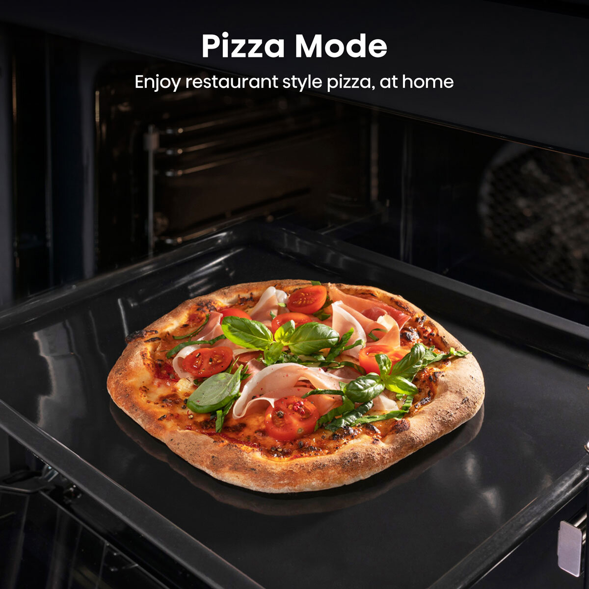 Hisense Hi6 BlackLine BIM45342ADBGUK Built-In Electric Single Oven with Microwave, in Black