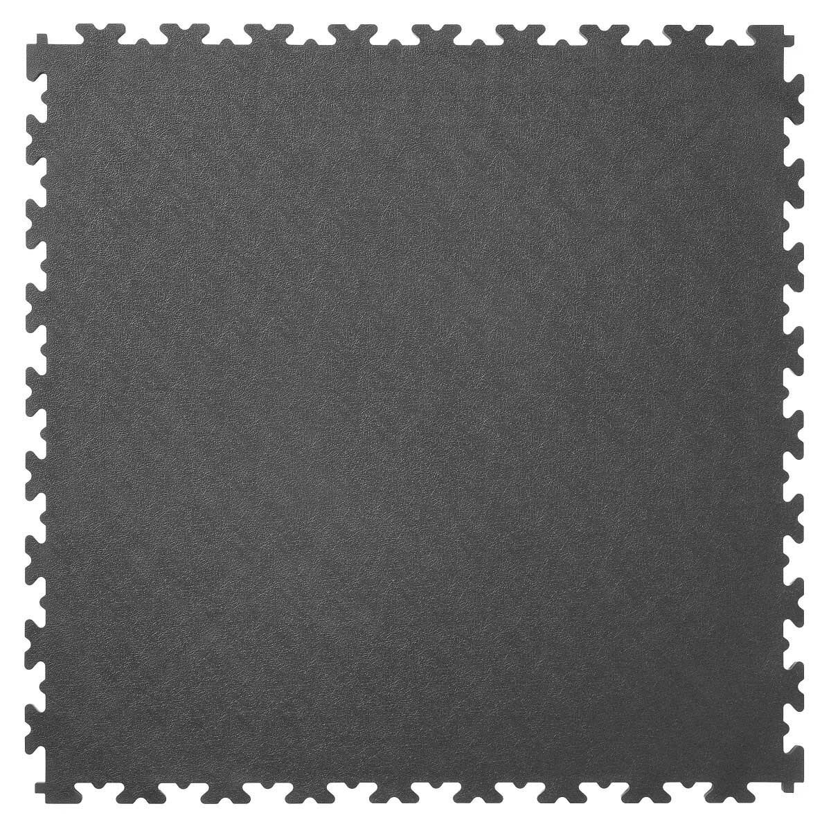 Klikflor X500 Garage Floor Tiles in Graphite (496 x 496 x 7mm) - 0.98m² per pack