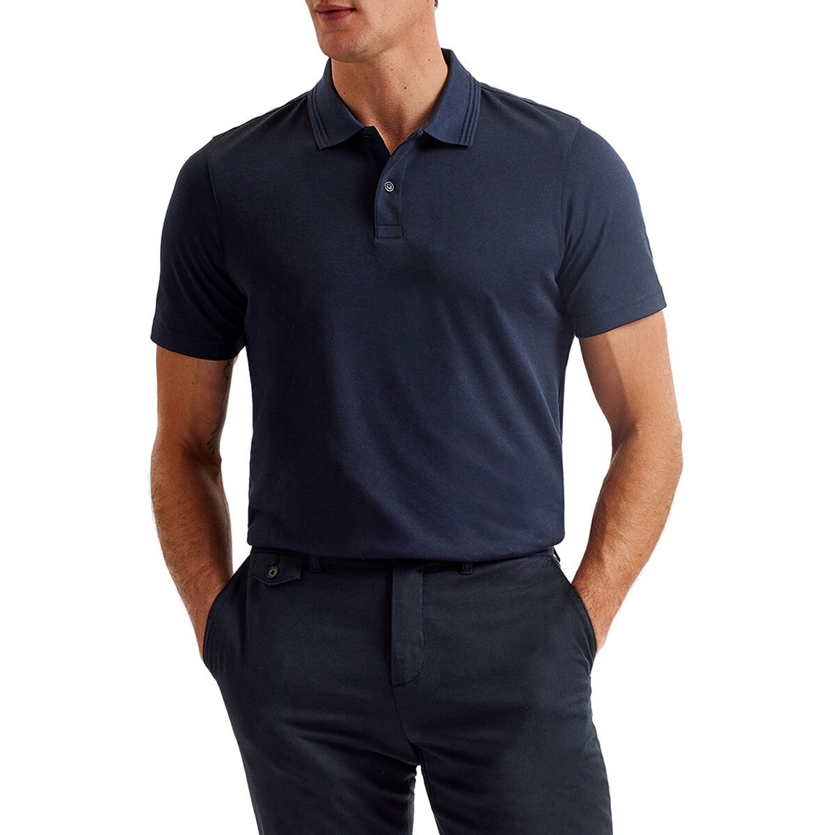 Ted Baker Polo Shirt in Navy in 4 Sizes