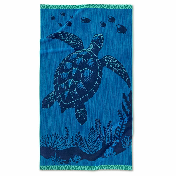 Oversized 100% Cotton Turtle Beach Towel