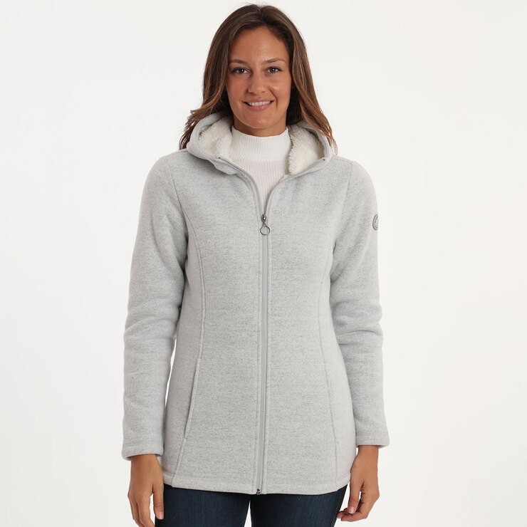 Gerry Stratus Women's Fleece in Grey, Large