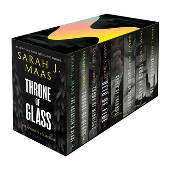Throne of Glass x8 Book Boxset by Sarah J. Maas 
