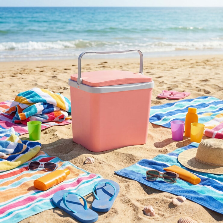 Funtastic 24L Cooler Box In Pink