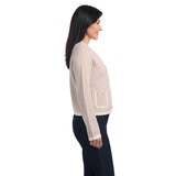 Dalia Ladies Contrast Trim Cardigan Dalia Ladies Contrast Trim Cardigan