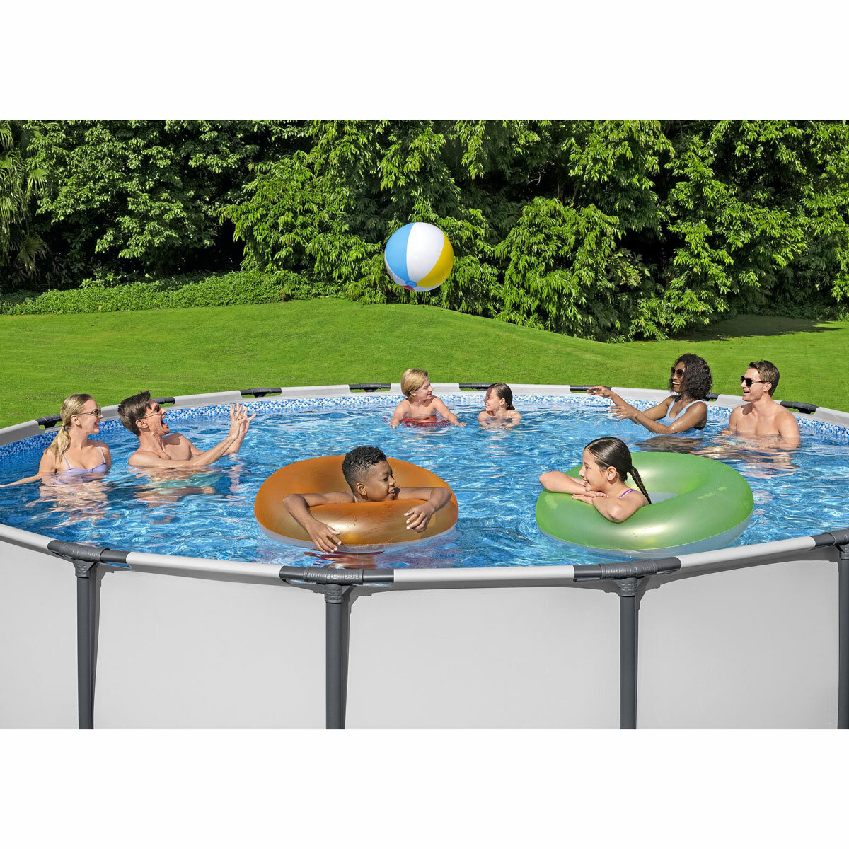 15ft x 48" Steel Pro Frame Pool Set 15ft x 48" Steel Pro Frame Pool Set