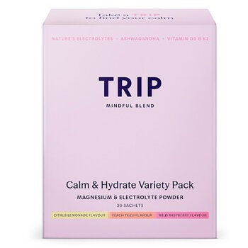Trip Calm & Hydrate Electrolyte Powder Variety Pack, 30 Count