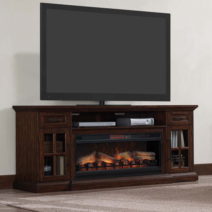 Media Mantel With 42 Electric Fireplace For Tvs Up To 80 Costco Uk Media Mantel With 42 Electric Fireplace For Tvs Up To 80