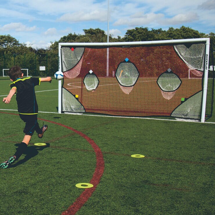 QUICKPLAY Pro 12 x 6ft Football Target Net Costco UK