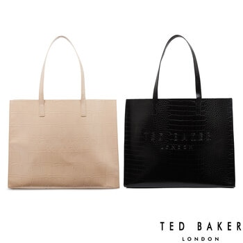 Ted Baker Croc Texture Icon Tote Bag