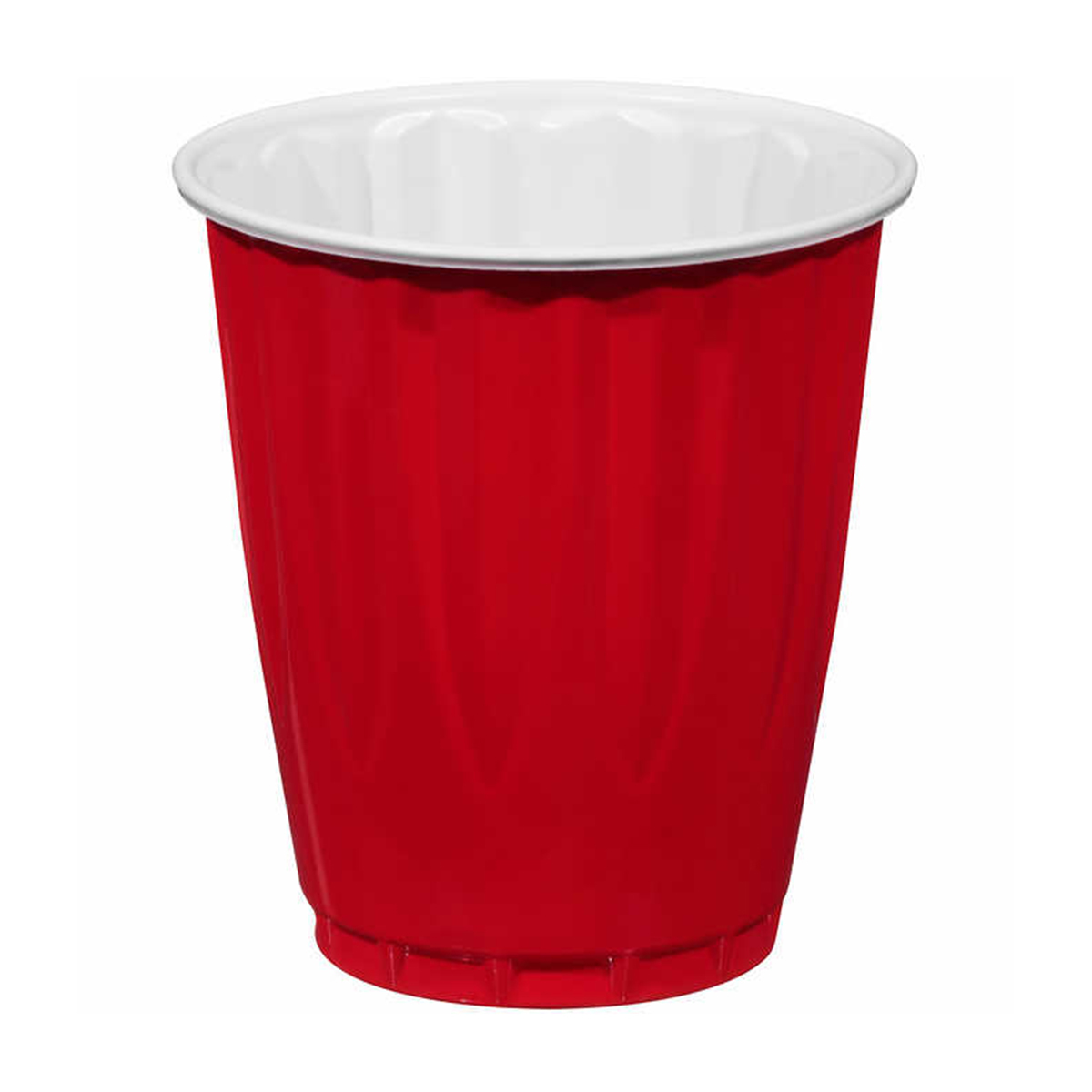Kirkland Signature Chinet 18oz Red Plastic Cup, 240 Count