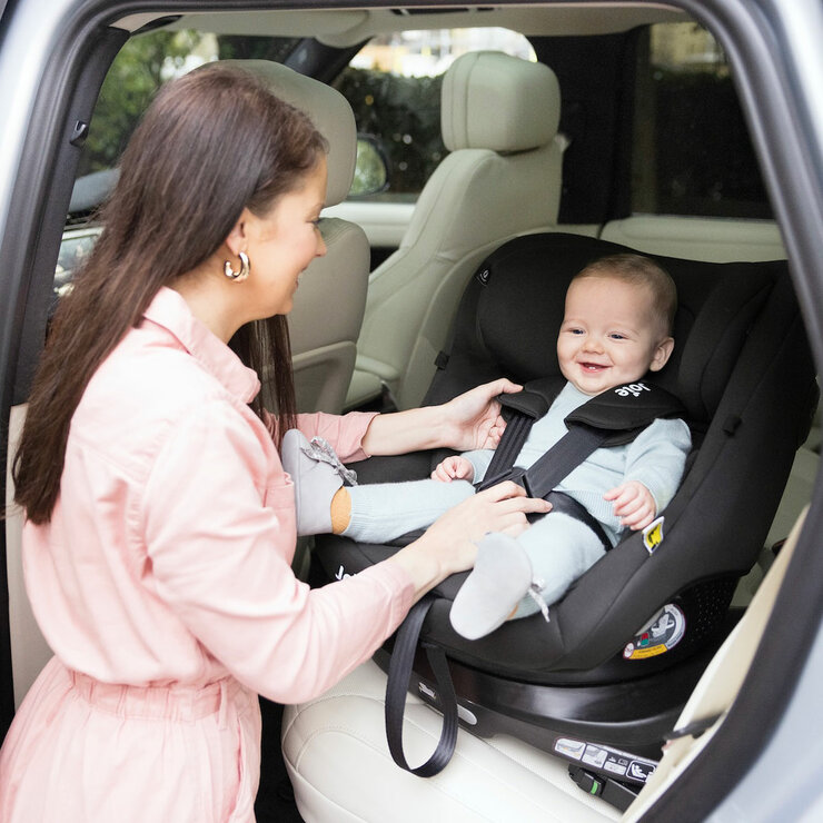 Joie i-Pivot 360 i-Size R129 Car Seat, Shale Joie i-Pivot 360 i-Size R129 Car Seat, Shale