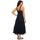 Jezebel Ladies Tiered Dress in Navy Jezebel Ladies Tiered Dress in Navy