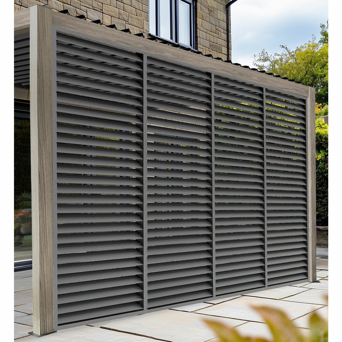 Pavillo Teak 11.5ft x 11.5ft Pergola (3.5m x 3.5m) Pavillo Teak 11.5ft x 11.5ft Pergola (3.5m x 3.5m)