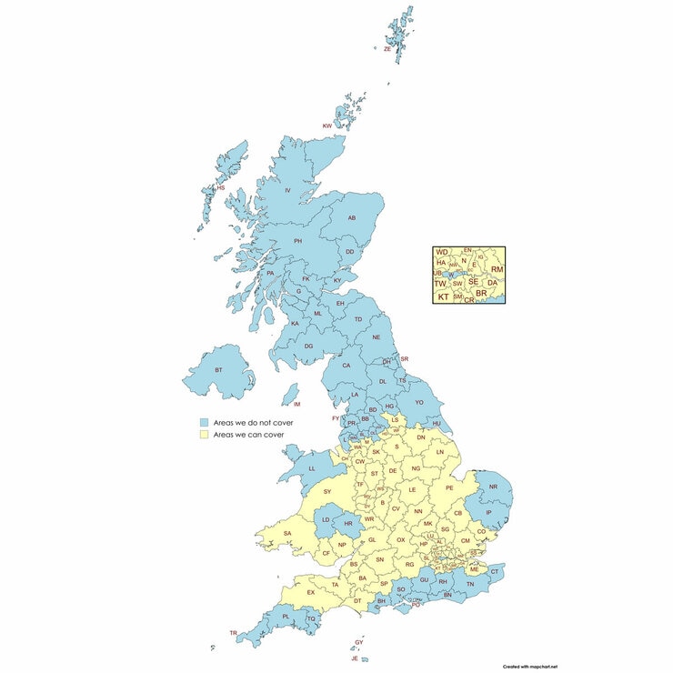 Amazing Lofts Area Map