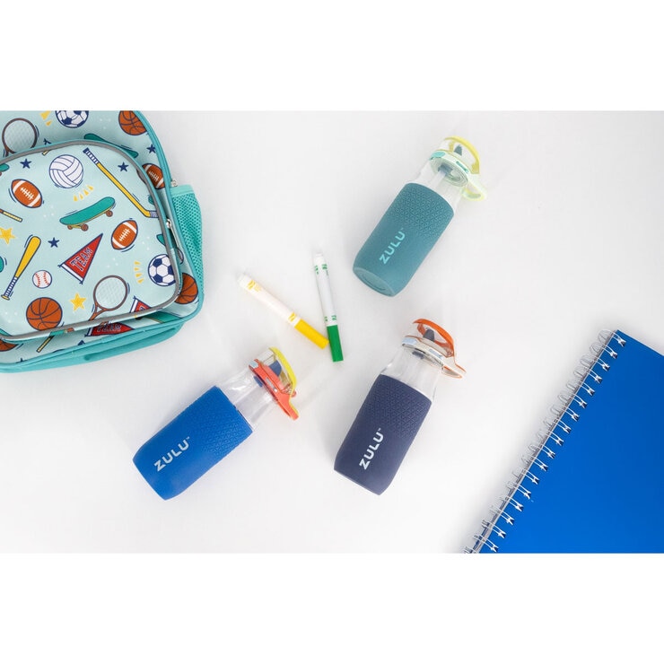 Zulu Tritan Water Bottle, 511ml, 3 Pack