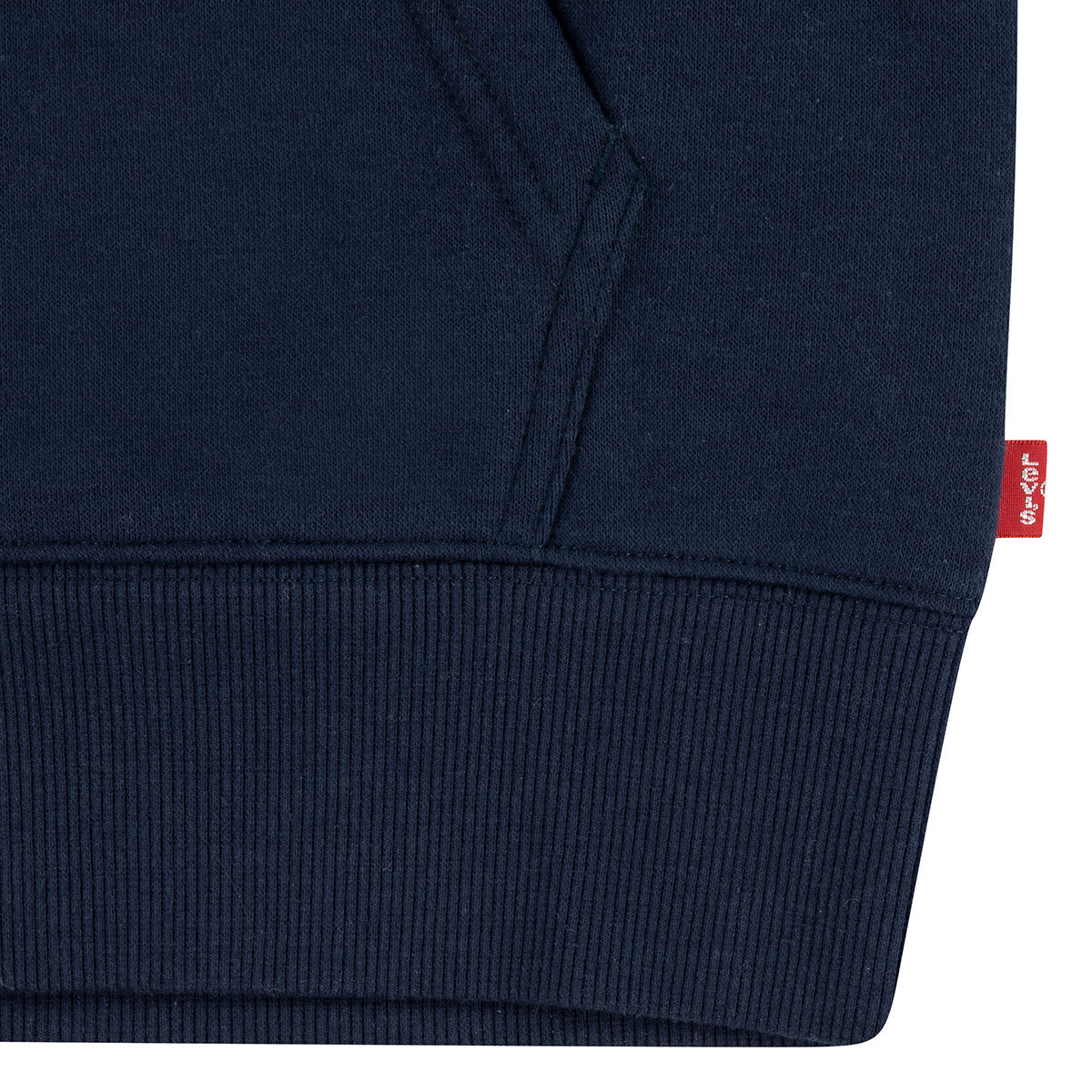 Levi Youth Zip Up Hoodie in Navy