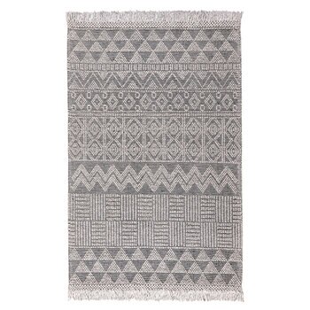 Anya Grey Bohemian Rug in 3 Sizes