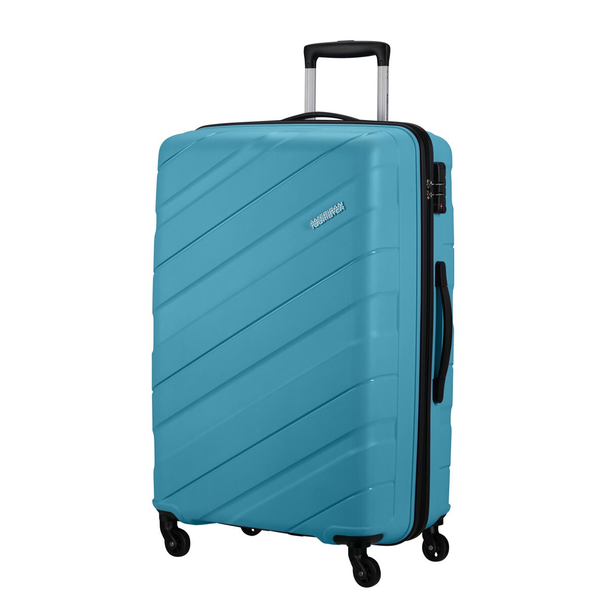 American Tourister Jet Driver 77cm Large Hardside Spinner Case in Light Blue