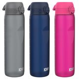 Ion8 Leak Proof 1L Water Bottle, 3 Pack