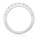 1.50ctw Double Row Diamond Band, Platinum