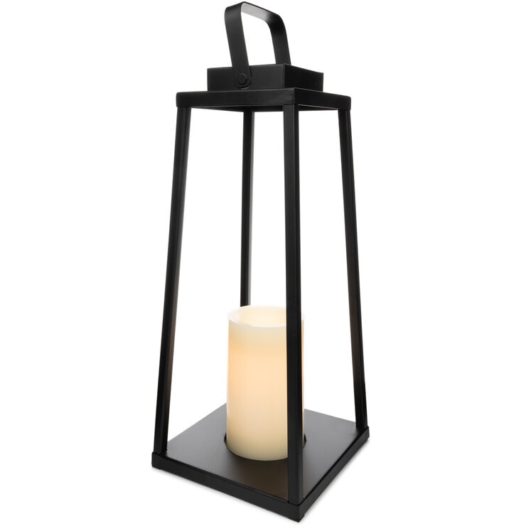 Fusion 4 Piece Lantern Set with remote control