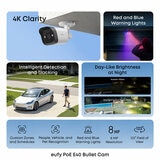 Eufy S4 NVR Security System with 2 x POE Cam S4 Bullet-PTZ Cam & 2 x POE Cam E40 Bullet Cam Eufy S4 NVR Security System with 2 x POE Cam S4 Bullet-PTZ Cam & 2 x POE Cam E40 Bullet Cam