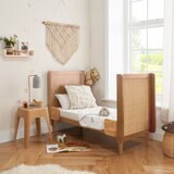 Tutti Bambini Japandi 4 Piece Nursery Set, Light Oak