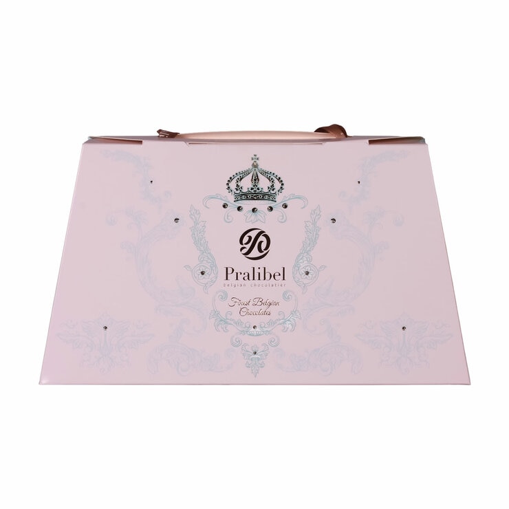 Pralibel Finest Belgian Chocolates, 440g in Pink