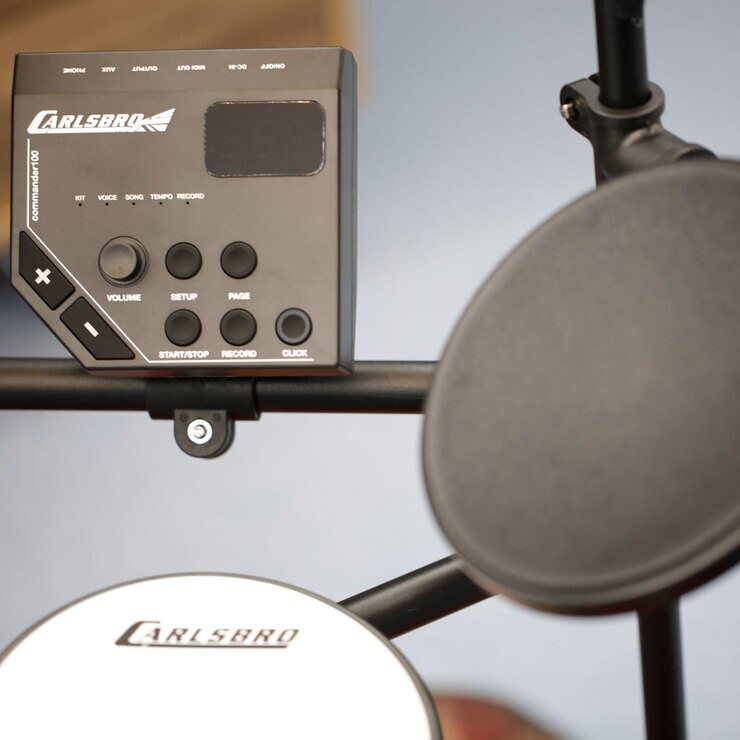 Carlsbro CSD100 7 Piece Electronic Drumkit Costco UK