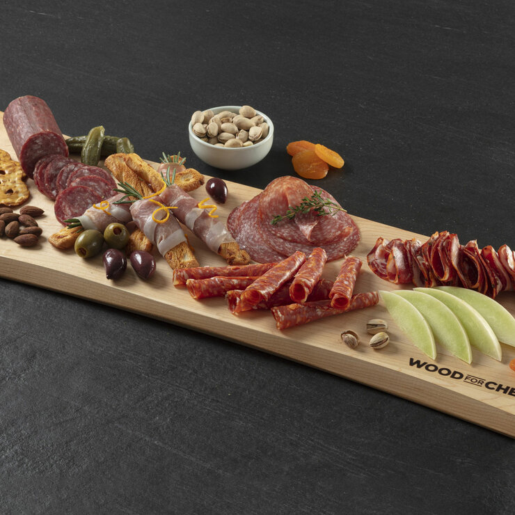 WFC XL Charcuterie Serving Board image with food serving