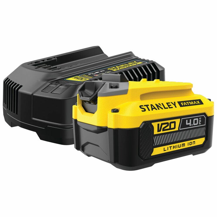 Stanley Fatmax 18V Cordless Reciprocating Saw With 4Ah Battery and Charger Stanley Fatmax 18V Cordless Reciprocating Saw With 4Ah Battery and Charger