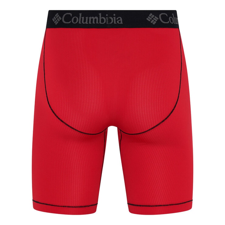 Columbia Men's Boxer Brief 4 Pack in Red
