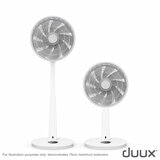 Front profile of Duux Whisper Fan 3 in White